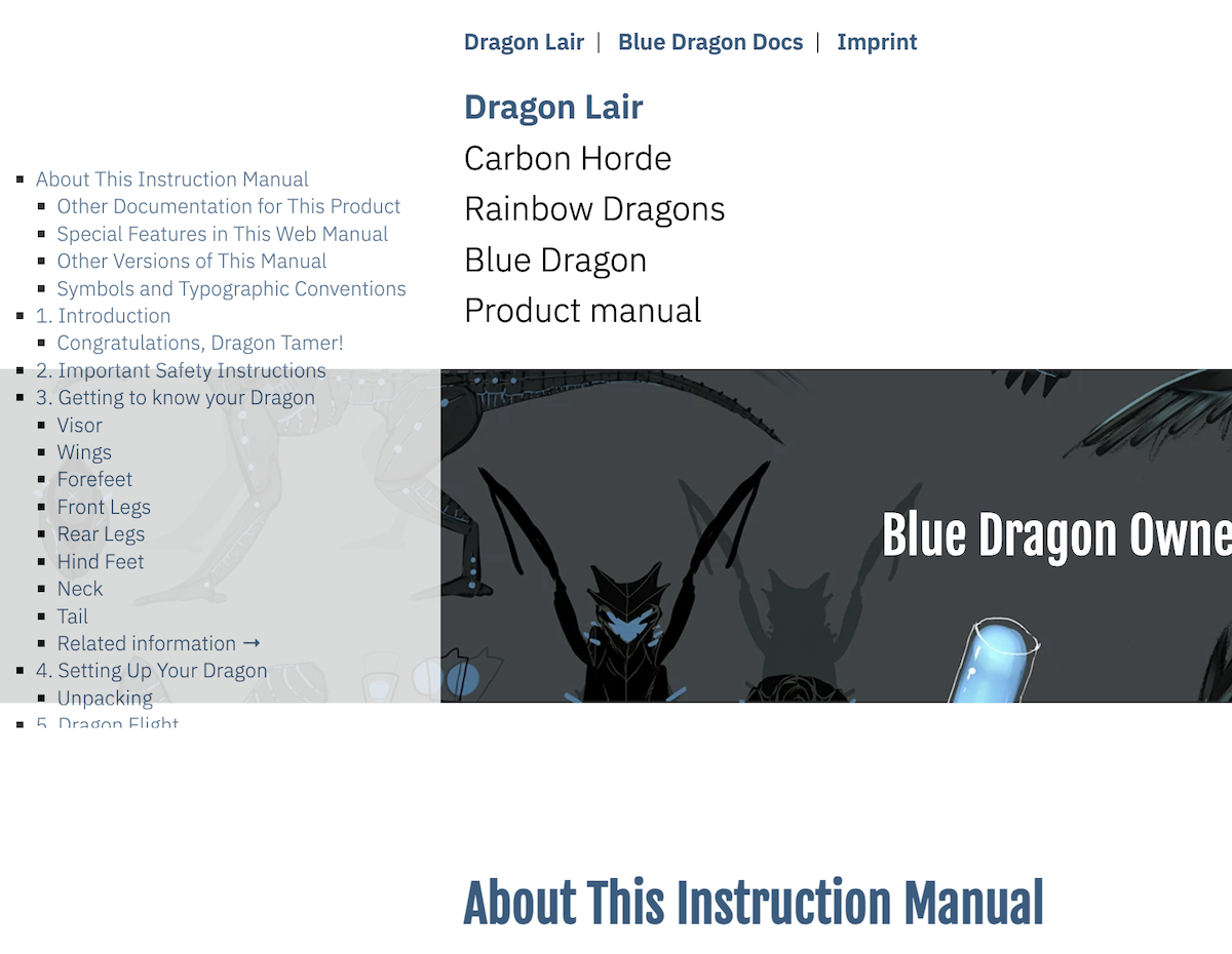Illustration: Table of contents
