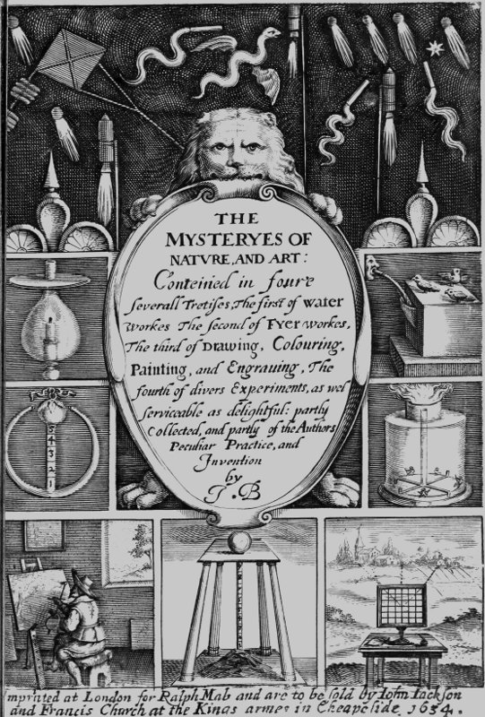 “The Mysteryes of Nature and Art” by John Bates