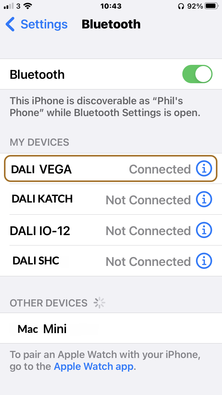 Bluetooth pairing – 2