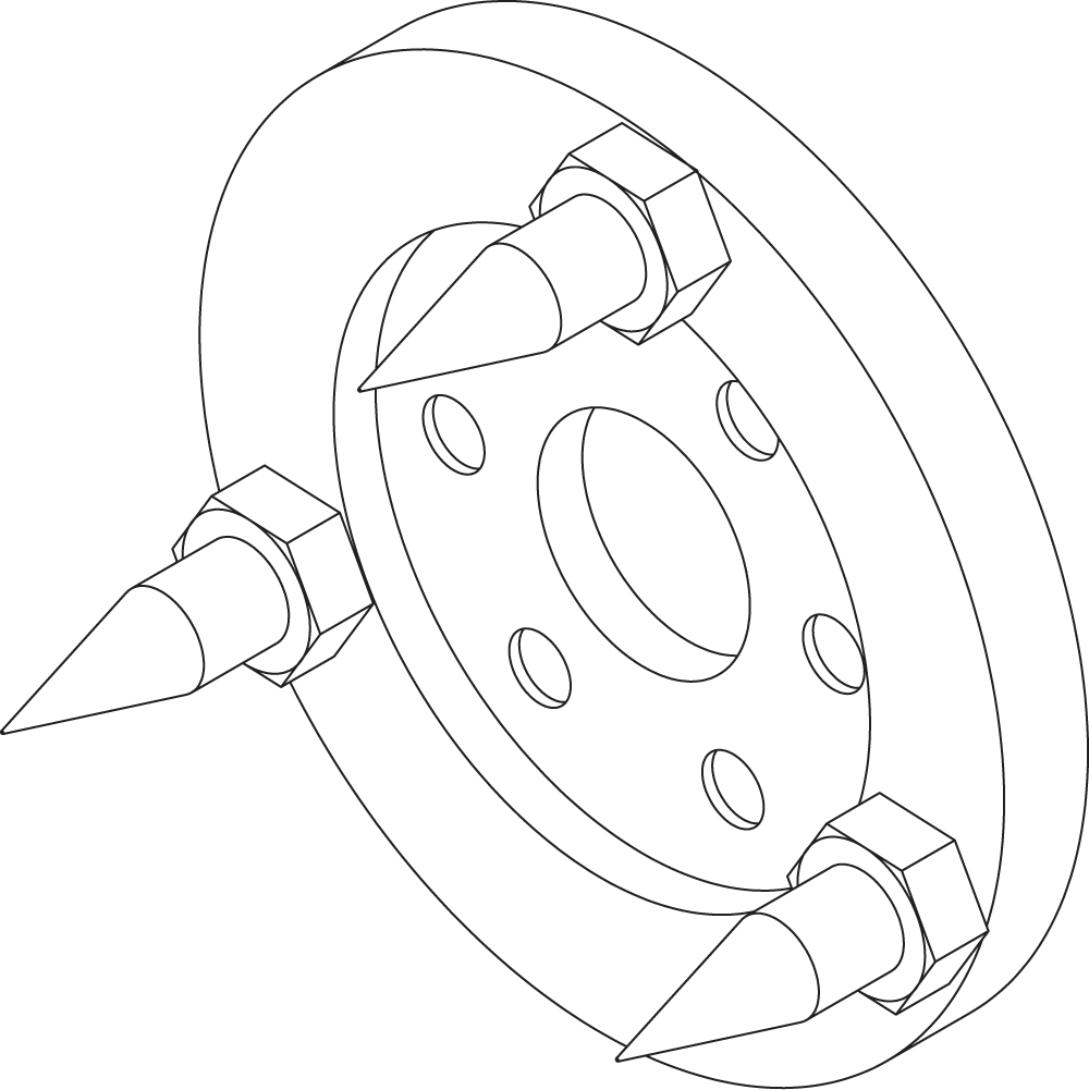 Alternative Three-Spike disc