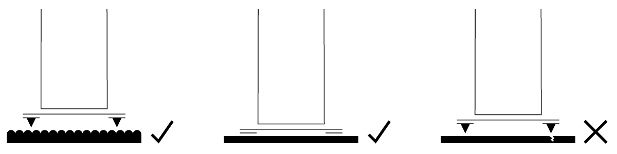 Illustration: Floor Spikes and Rubber Feet