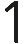 1 button